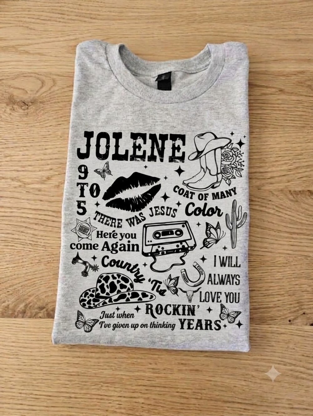 Country music shirt cute Dolly Parton humor cute western style